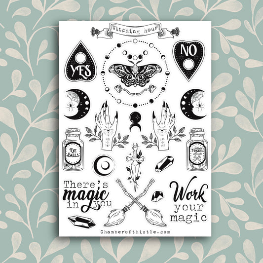 Witching hour printables