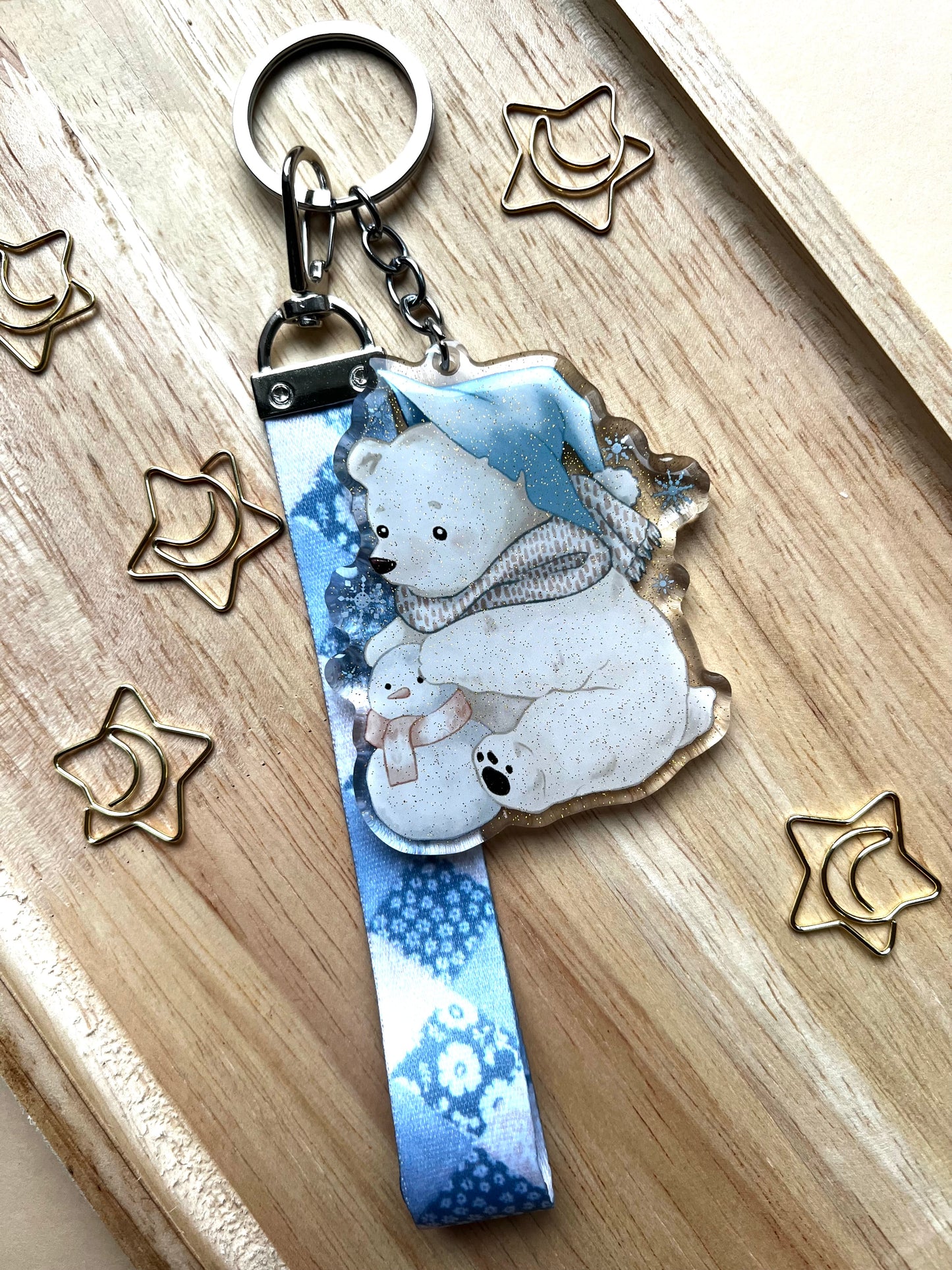 Snowbear key chain