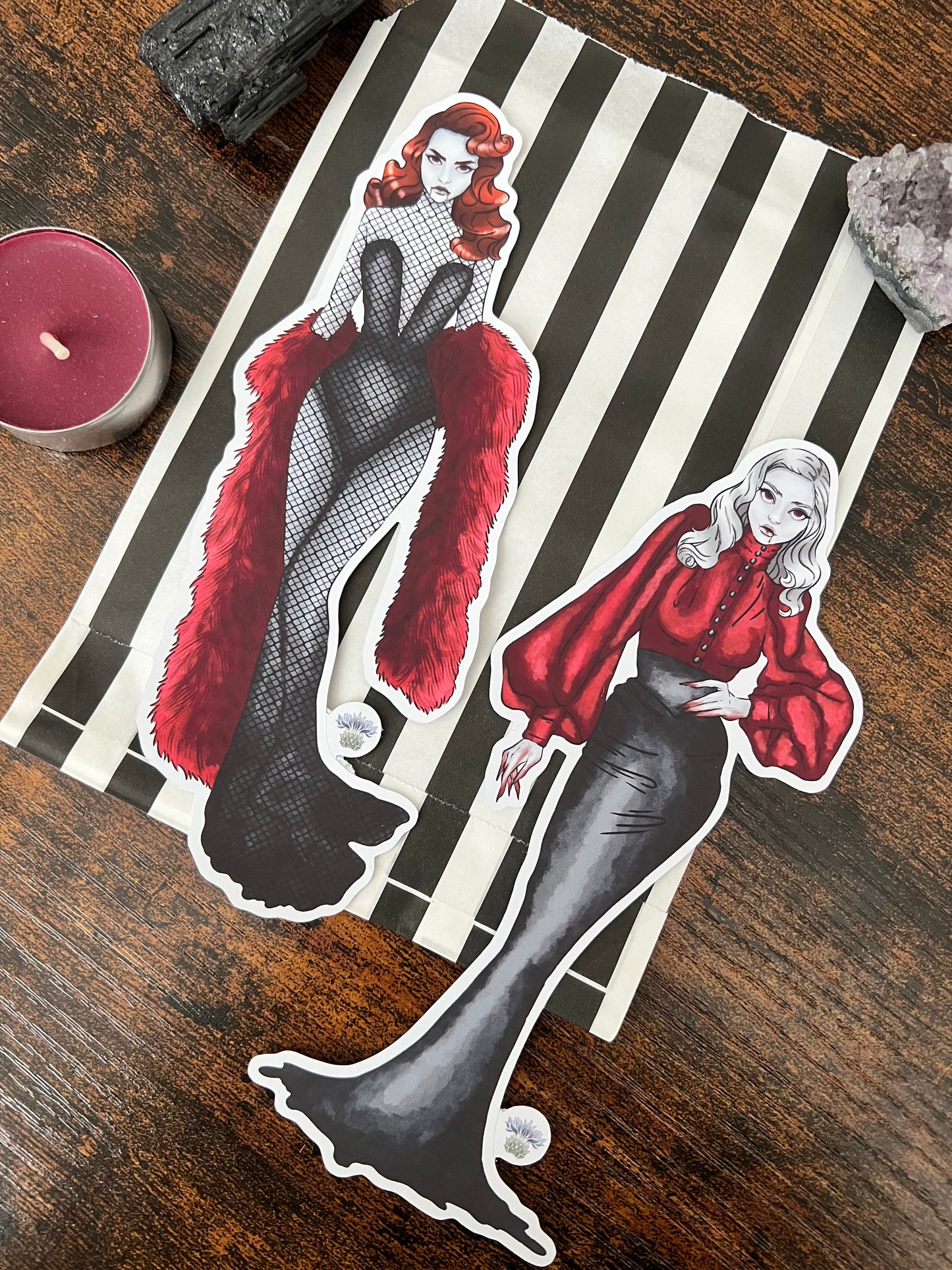 Vampire stickers