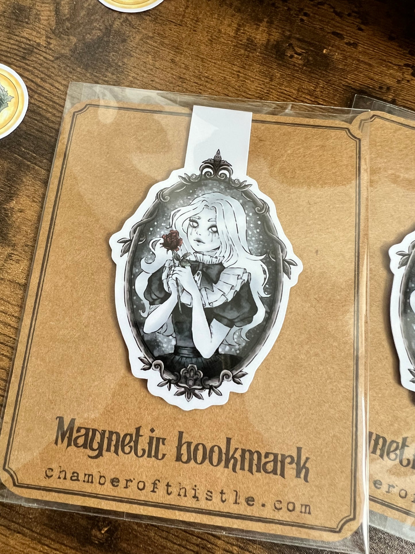 Magnetic bookmark Ghost girl