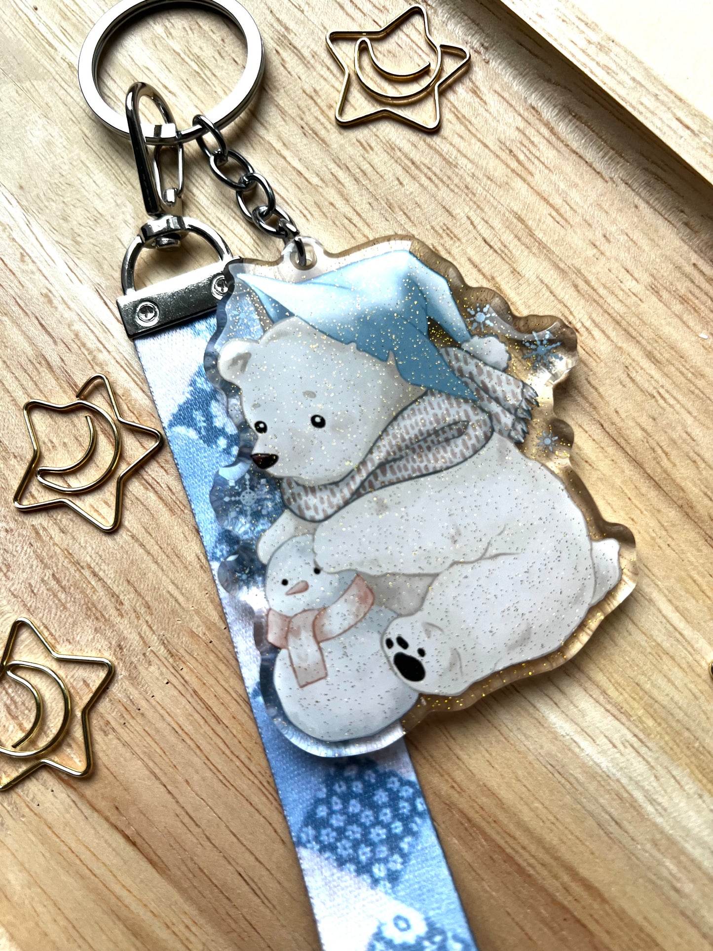 Snowbear key chain