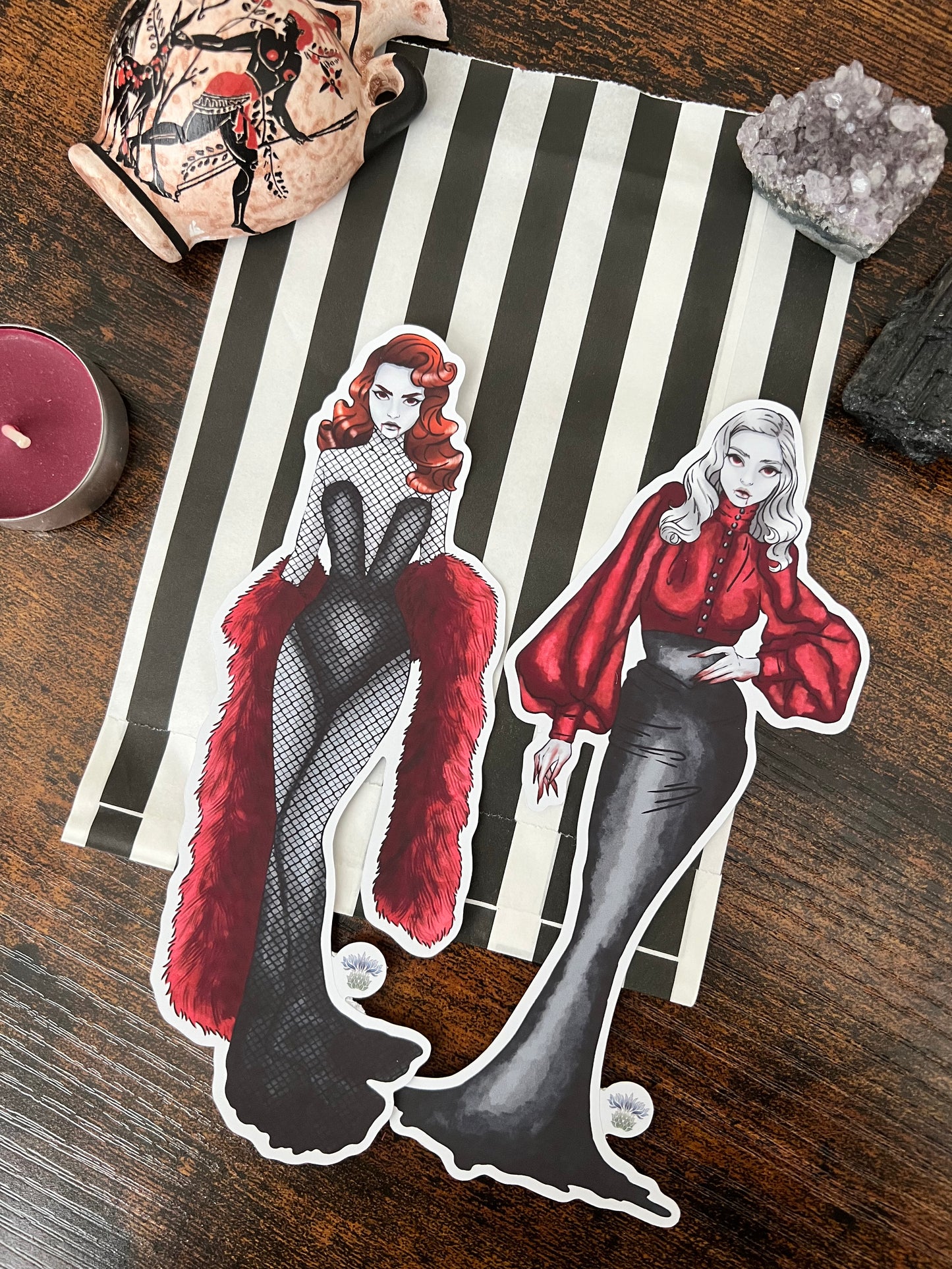 Vampire stickers