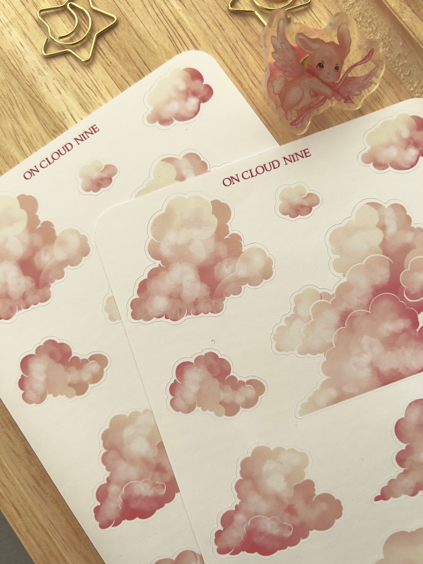 On cloud nine sticker sheet