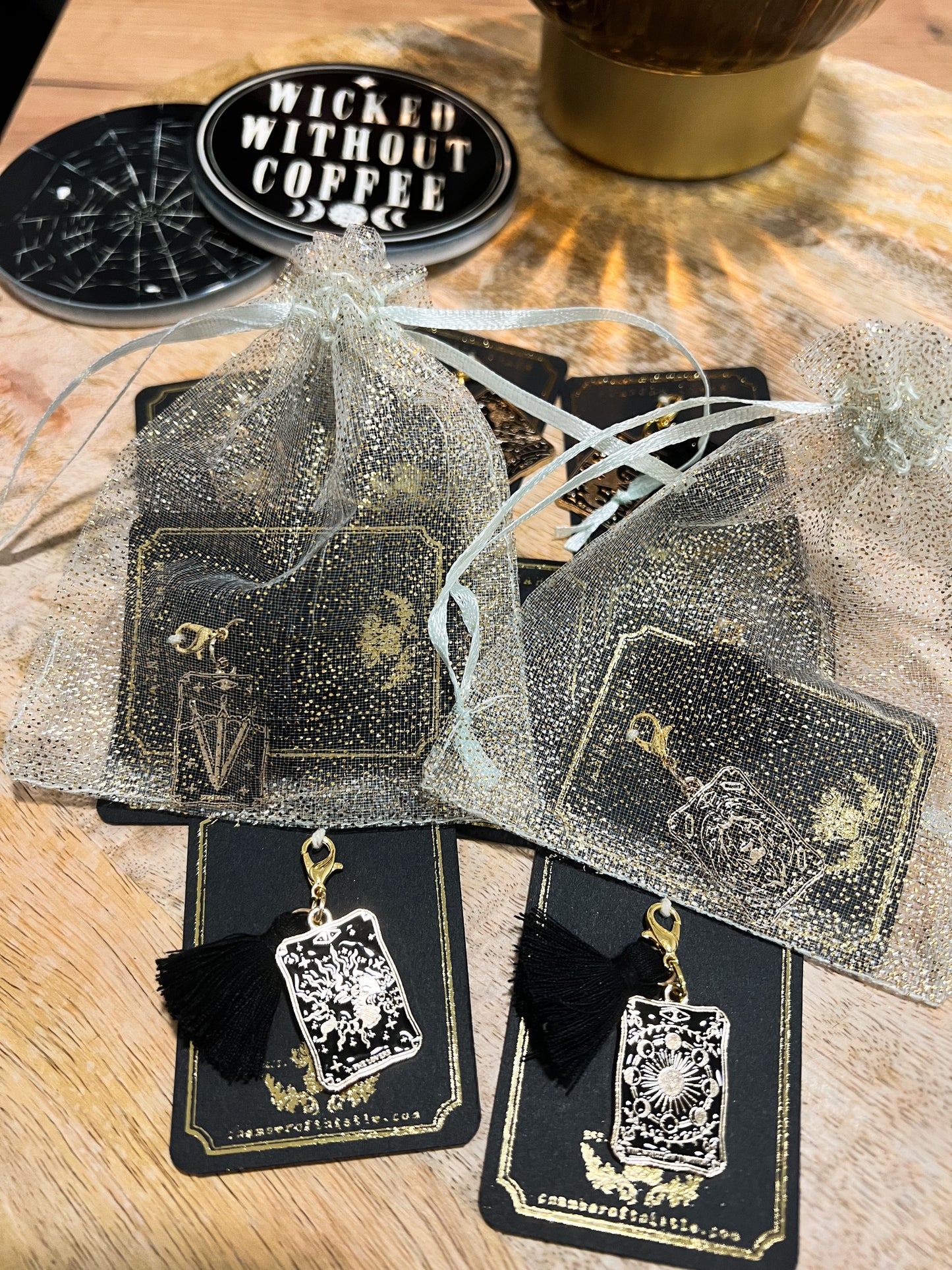 Tarot planner charm - Try your luck (random card)