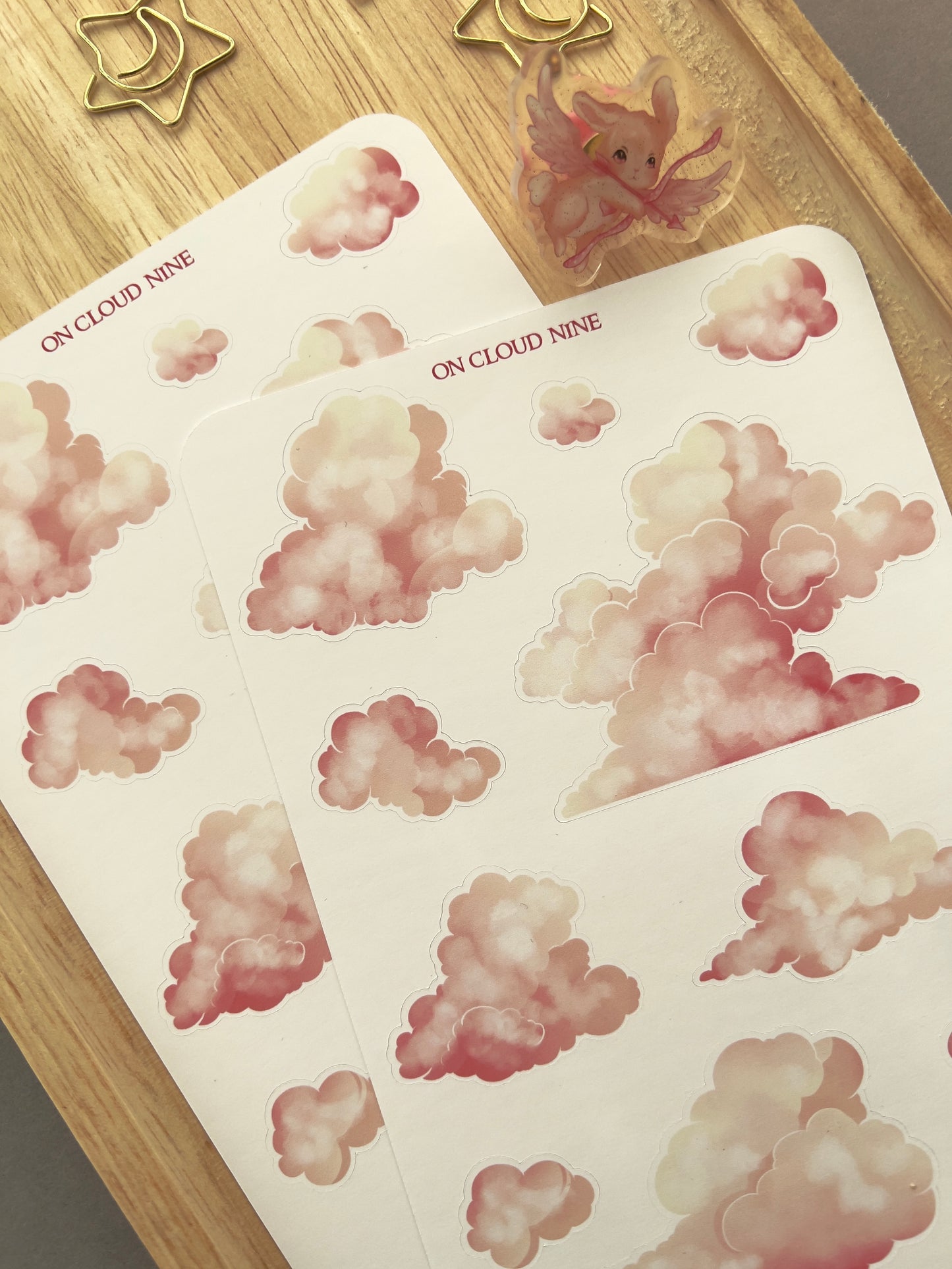 On cloud nine sticker sheet