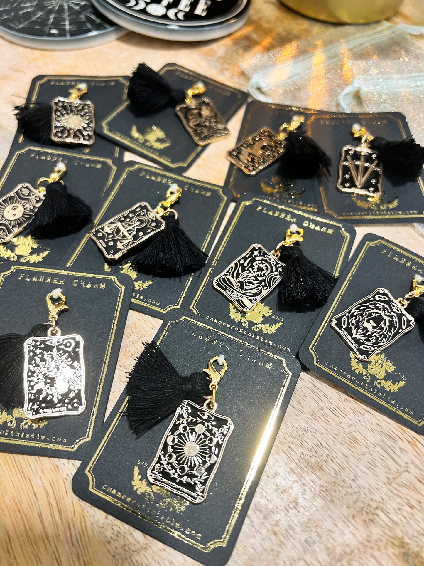 Tarot planner charm - Try your luck (random card)