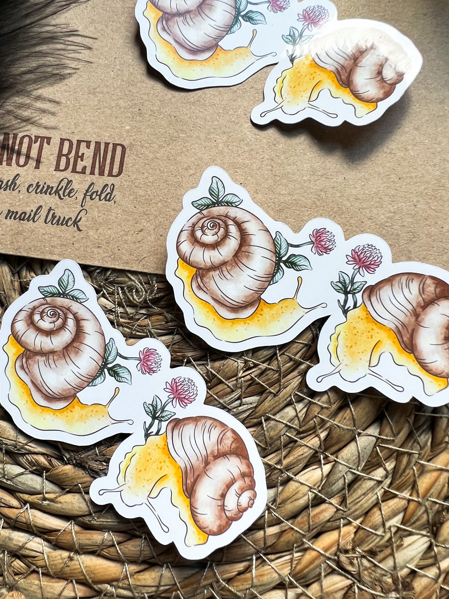 Forest snails sticker