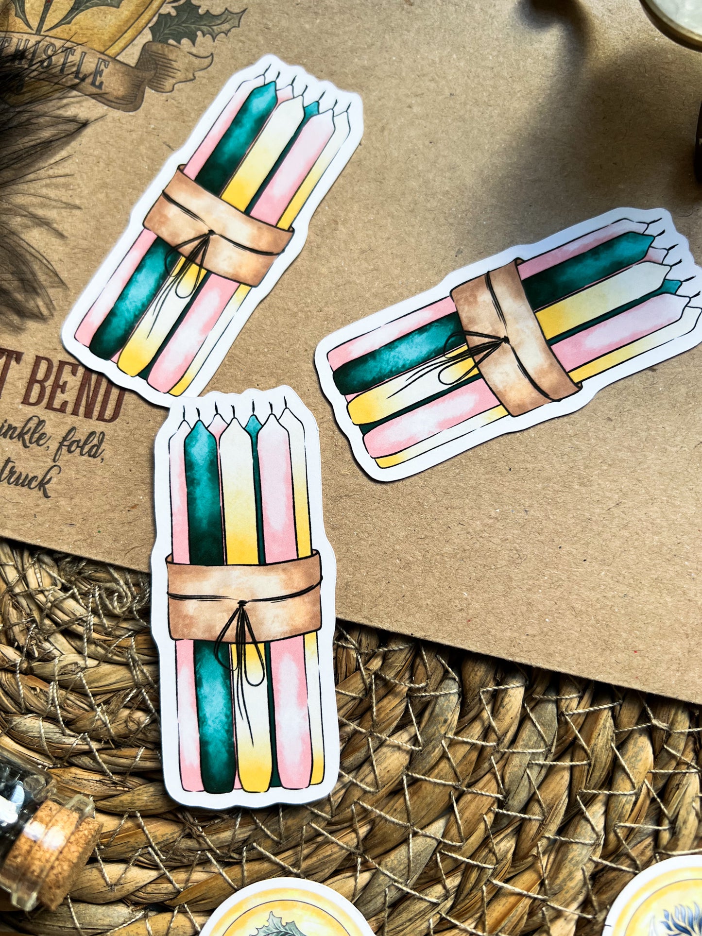 May candles sticker