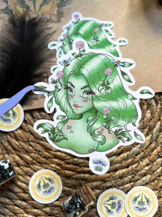 Forest nymph sticker