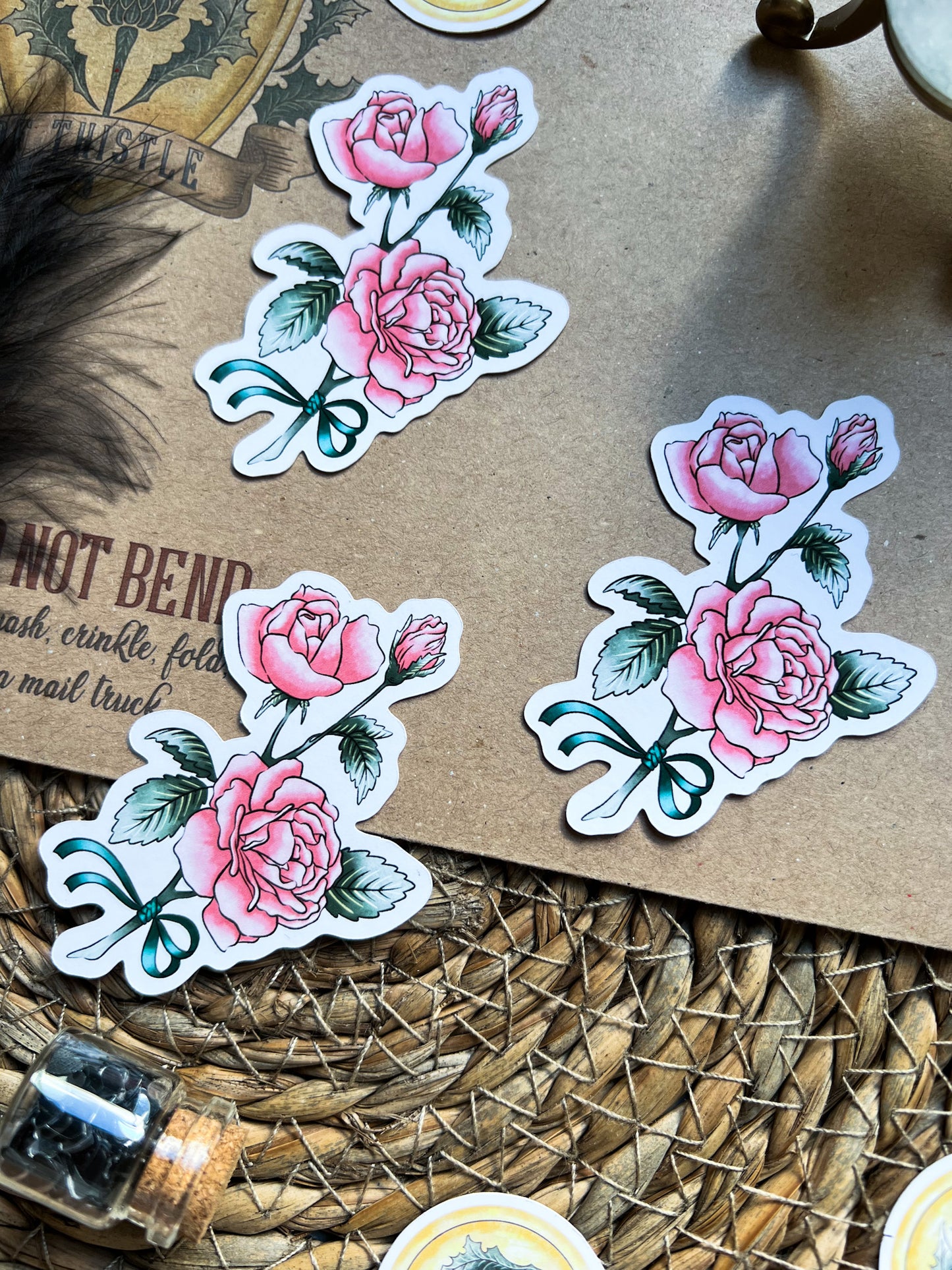 May roses sticker