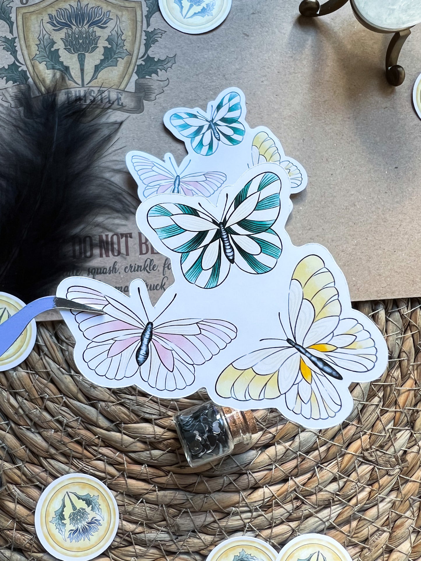 Butterflies sticker