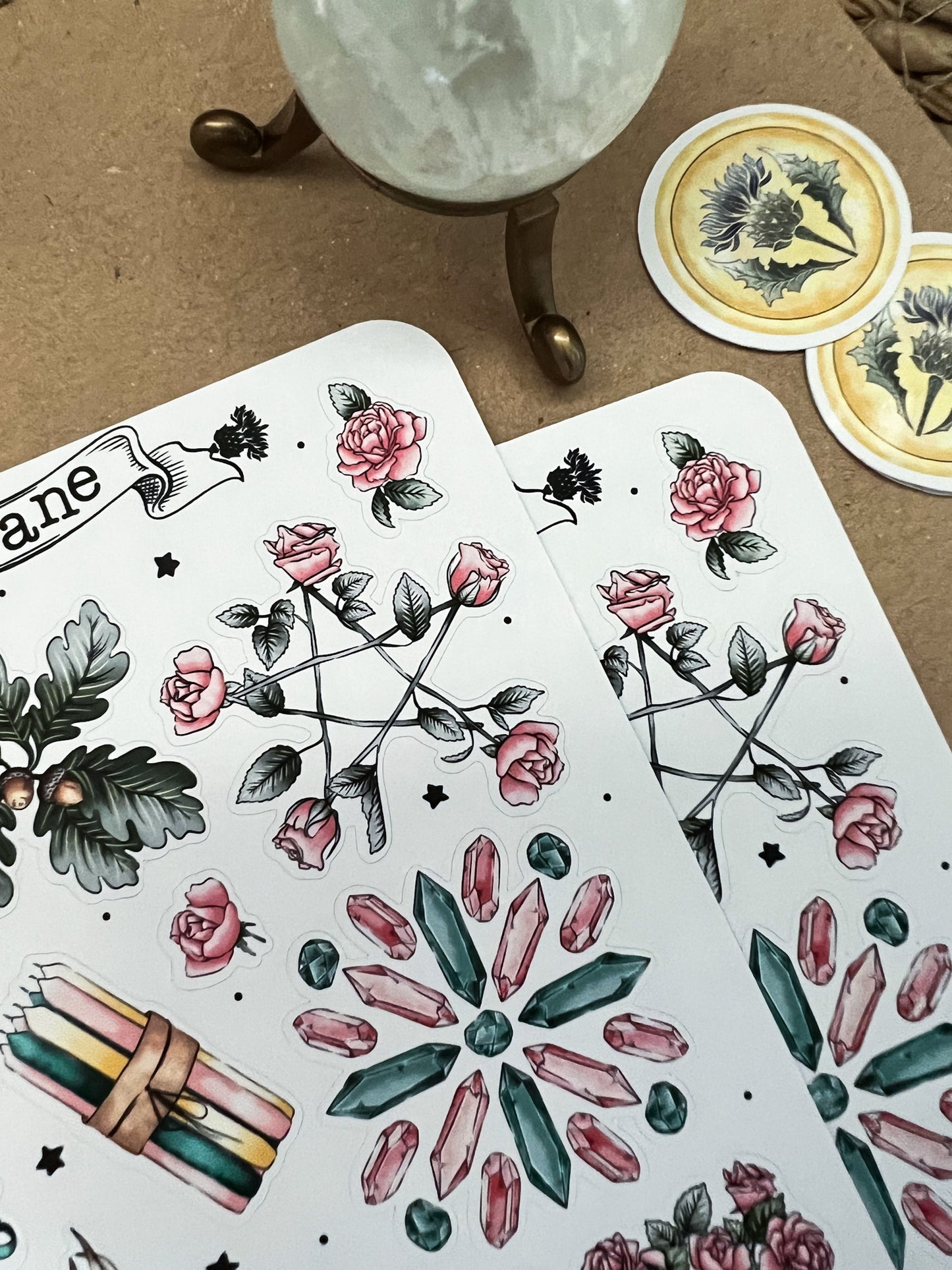 Beltane sticker sheet