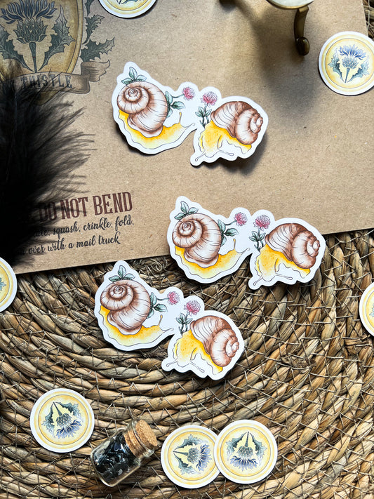 Forest snails sticker